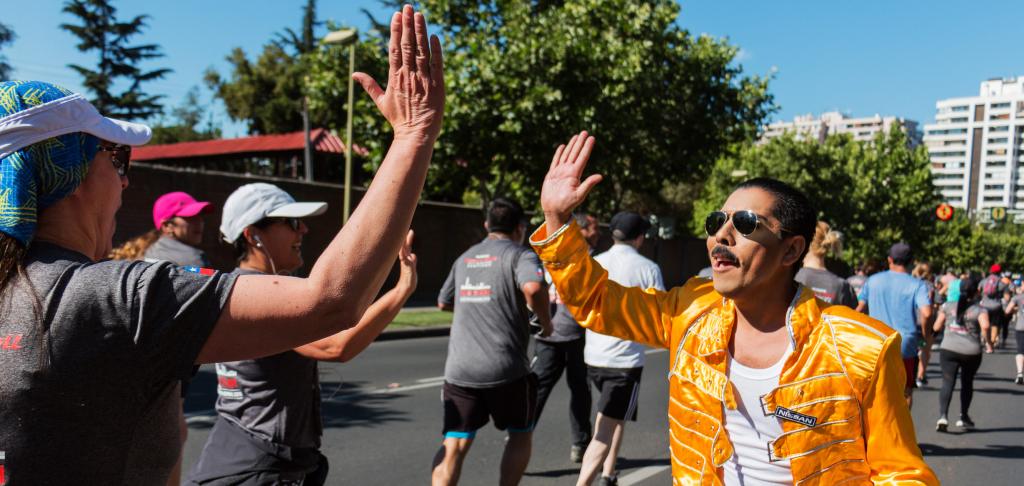 Rock 'n' Roll Santiago offer 3 distances for your running pleasure 5k.10k and 21k.