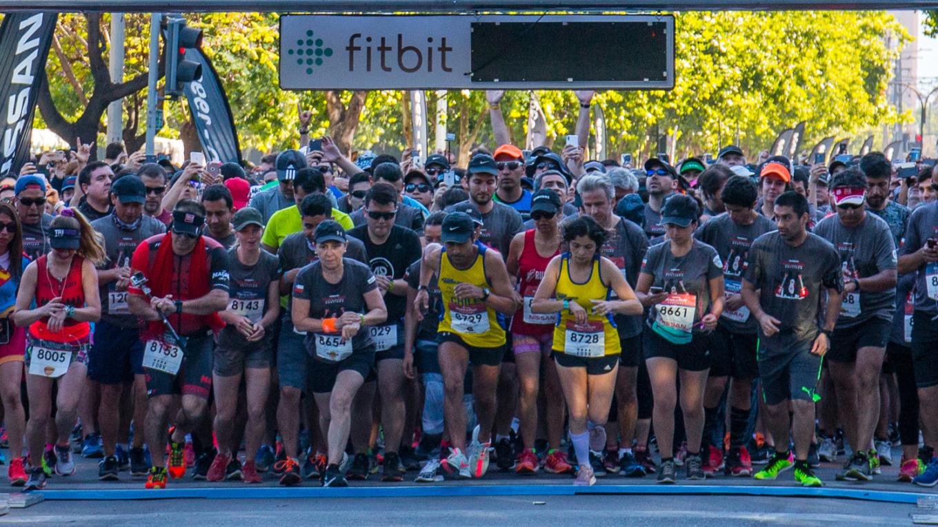 Rock 'n' Roll Santiago offer 3 distances for your running pleasure 5k.10k and 21k.
